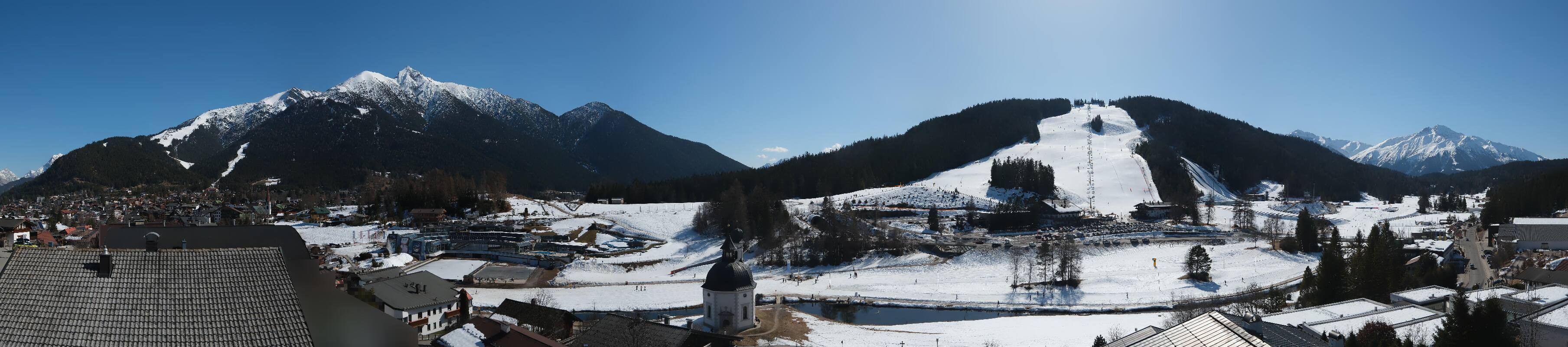 Archiv Foto Webcam Seekirche in Seefeld