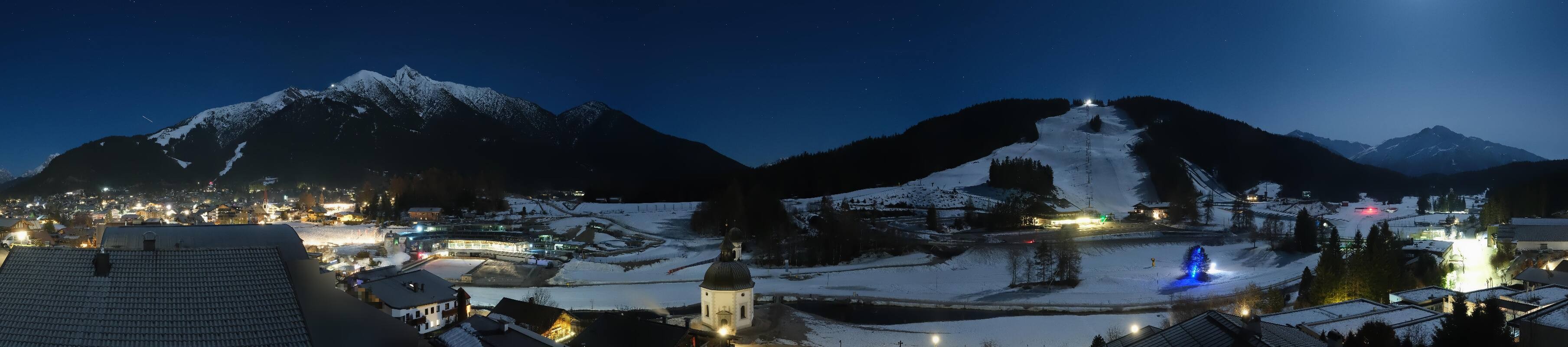 Archived image Webcam Seefeld church