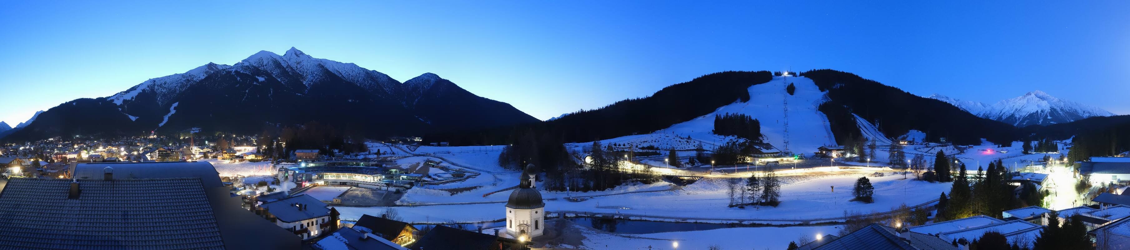 Archived image Webcam Seefeld church