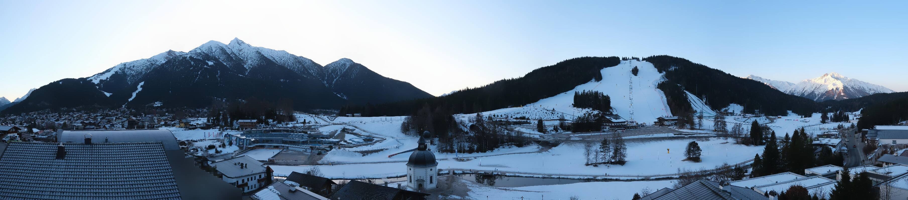 Archived image Webcam Seefeld church