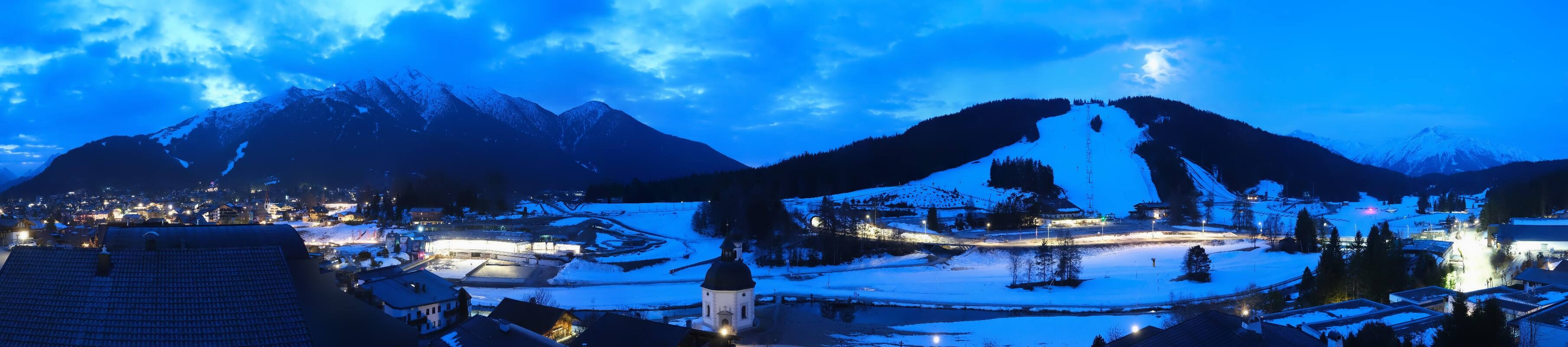 Archived image Webcam Seefeld church