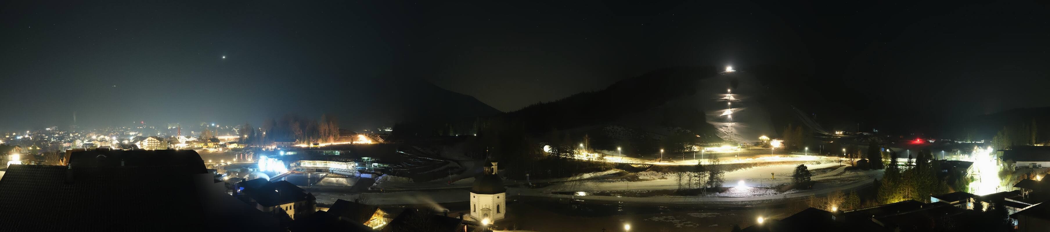 Archived image Webcam Seefeld church