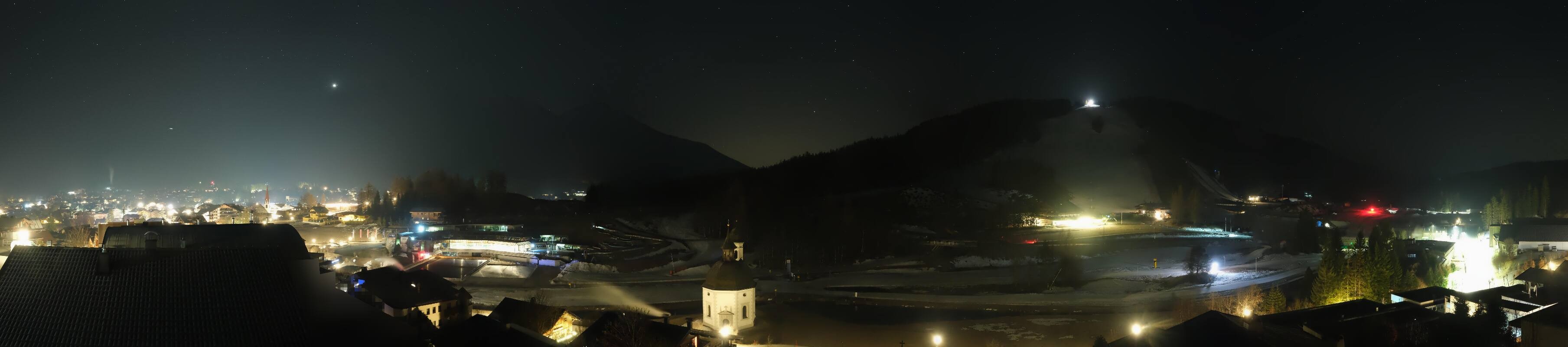 Archived image Webcam Seefeld church