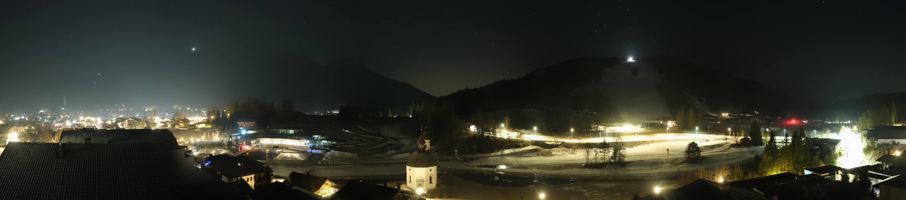 Archived image Webcam Seefeld church