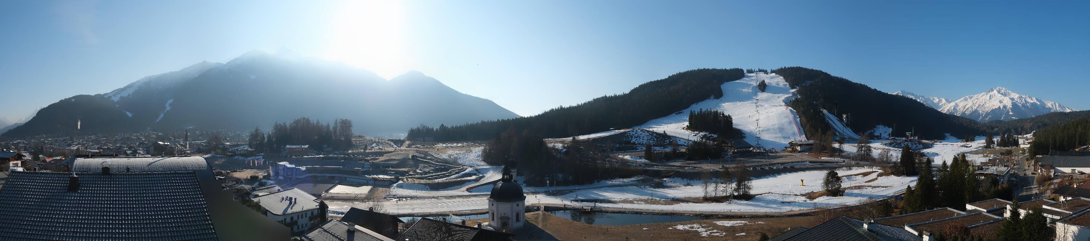 Archived image Webcam Seefeld church