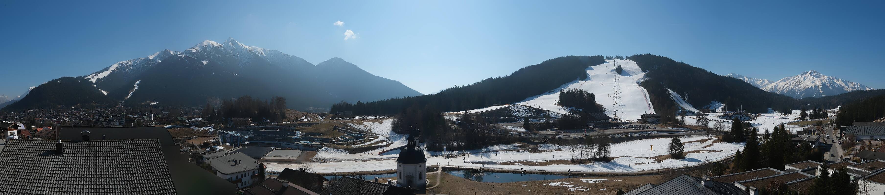 Archived image Webcam Seefeld church