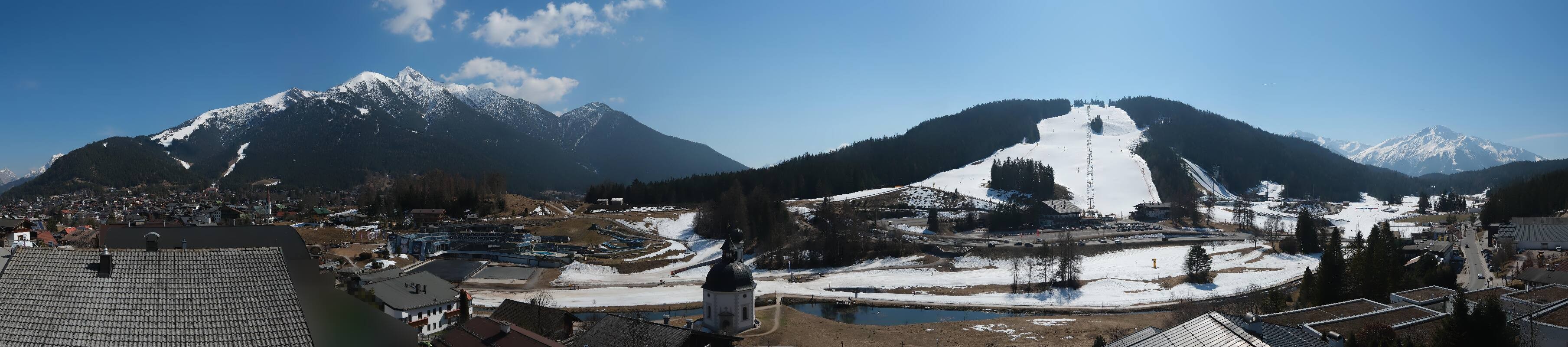 Archived image Webcam Seefeld church