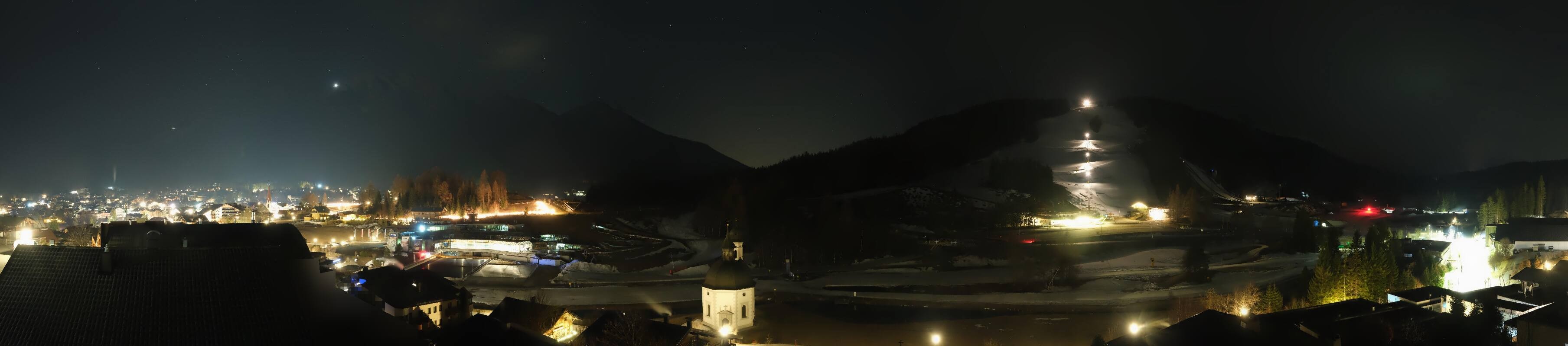 Archived image Webcam Seefeld church