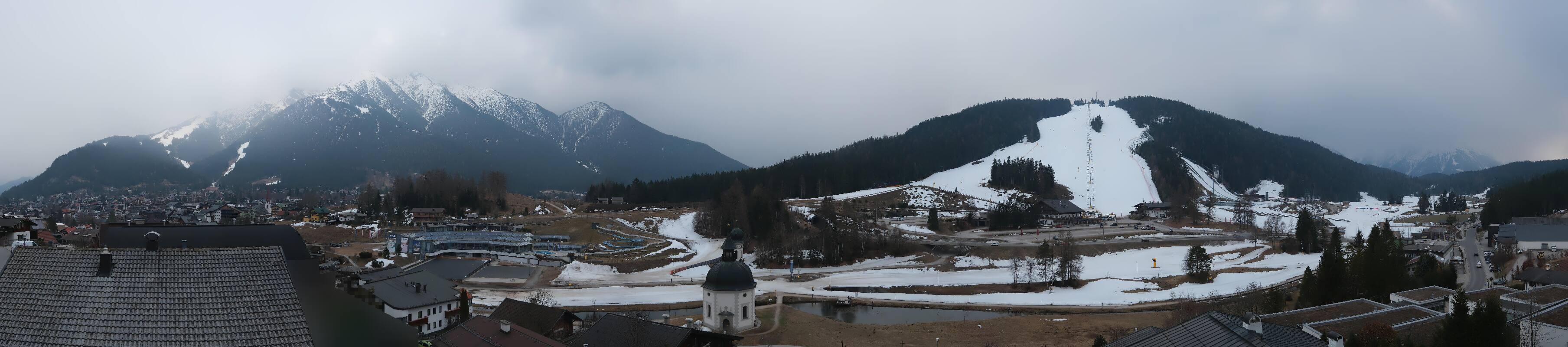 Archived image Webcam Seefeld church