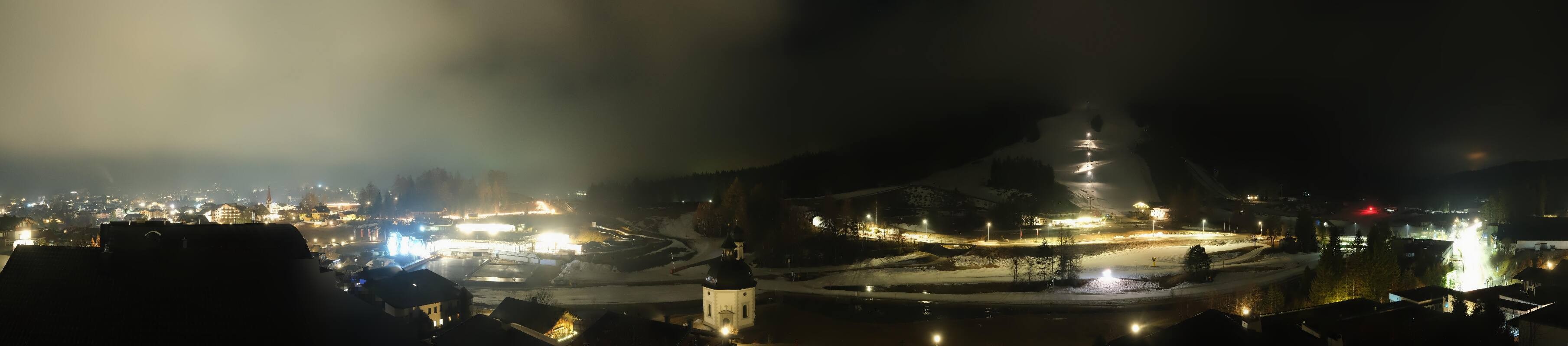 Archived image Webcam Seefeld church