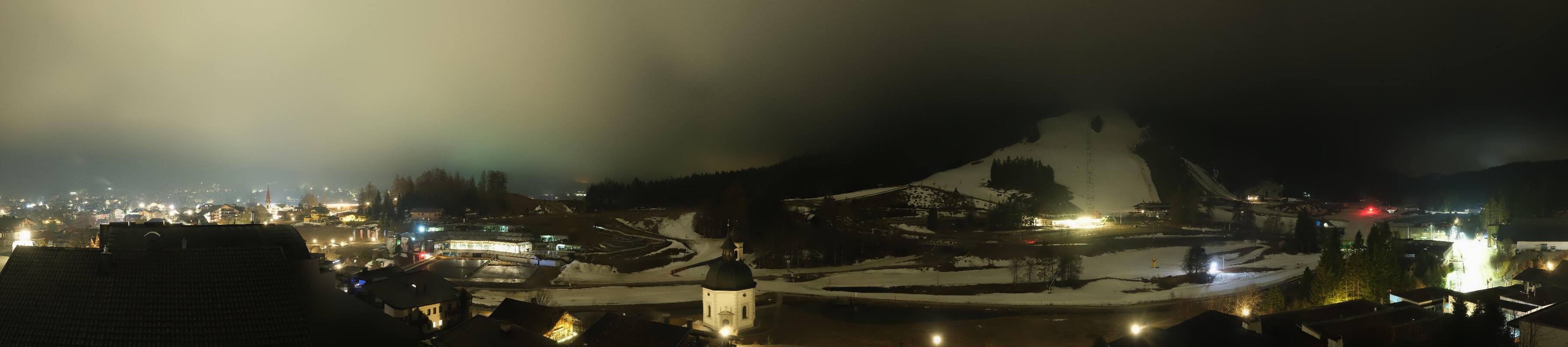 Archived image Webcam Seefeld church