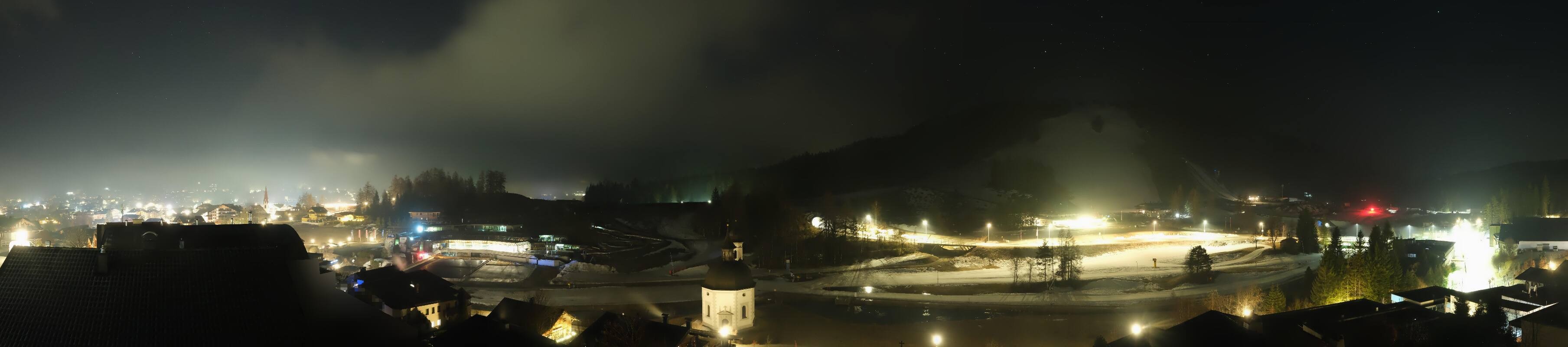 Archived image Webcam Seefeld church