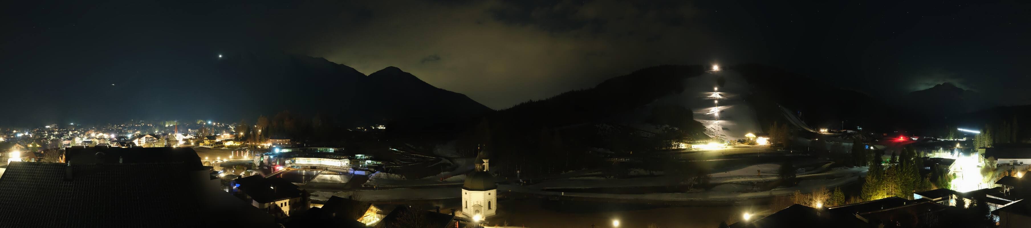 Archived image Webcam Seefeld church