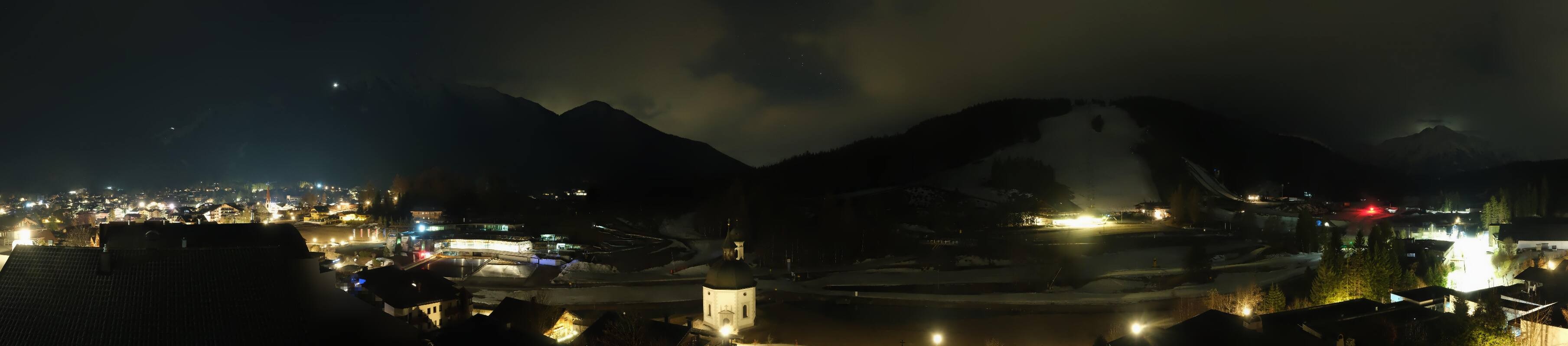 Archived image Webcam Seefeld church