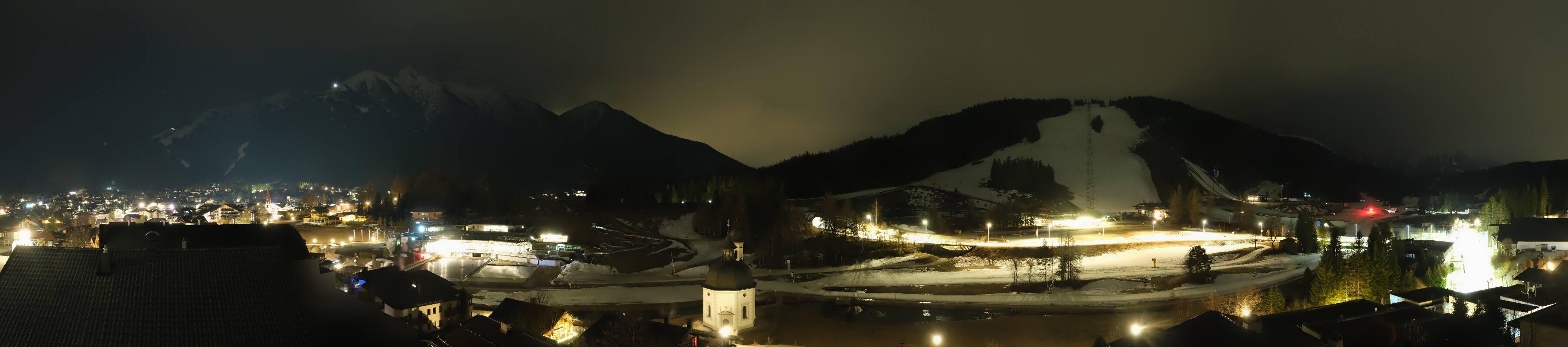 Archived image Webcam Seefeld church