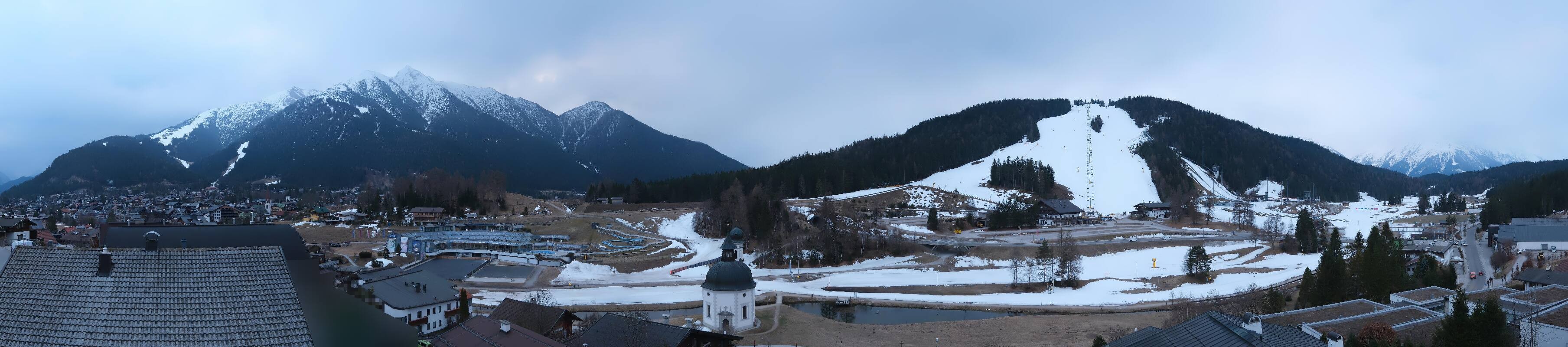 Archived image Webcam Seefeld church