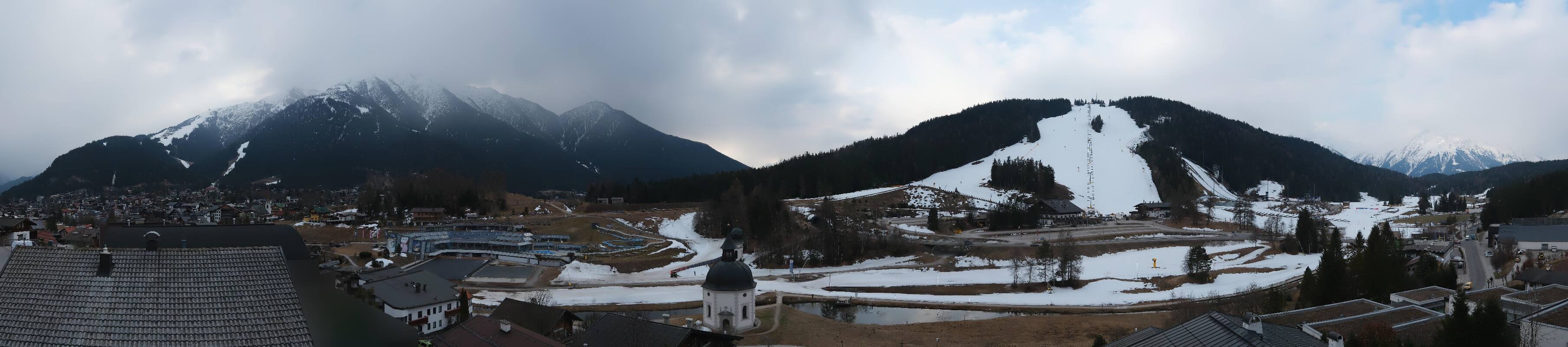 Archived image Webcam Seefeld church