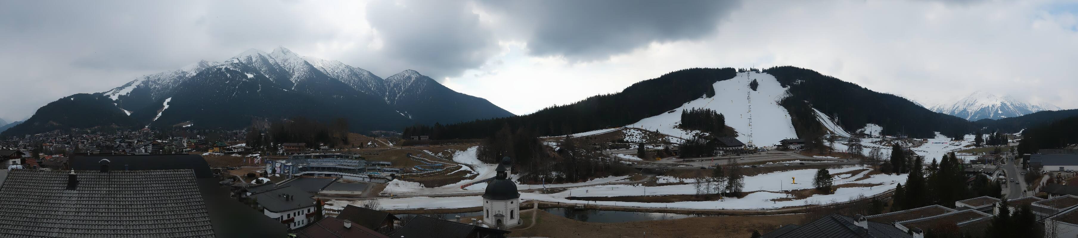 Archived image Webcam Seefeld church