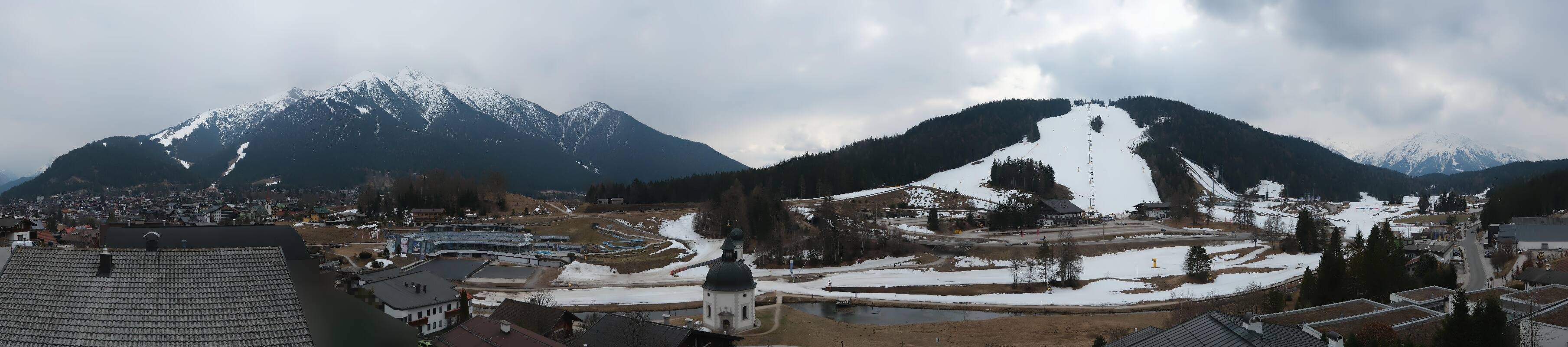 Archived image Webcam Seefeld church