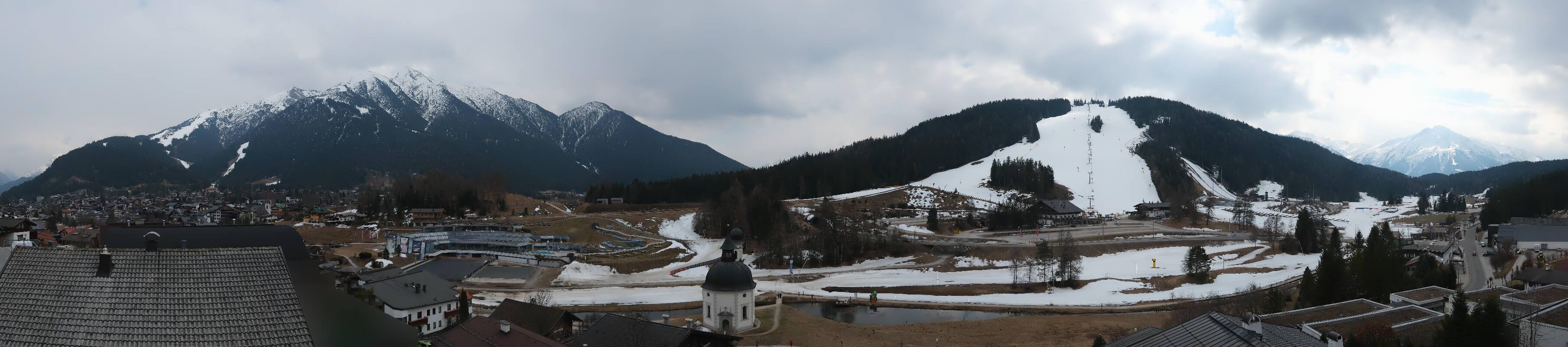 Archived image Webcam Seefeld church