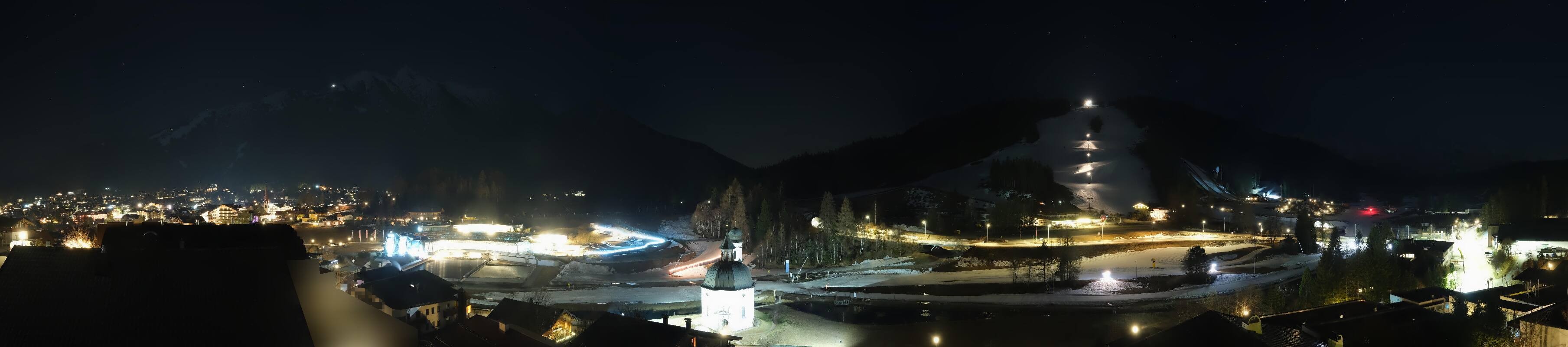 Archived image Webcam Seefeld church