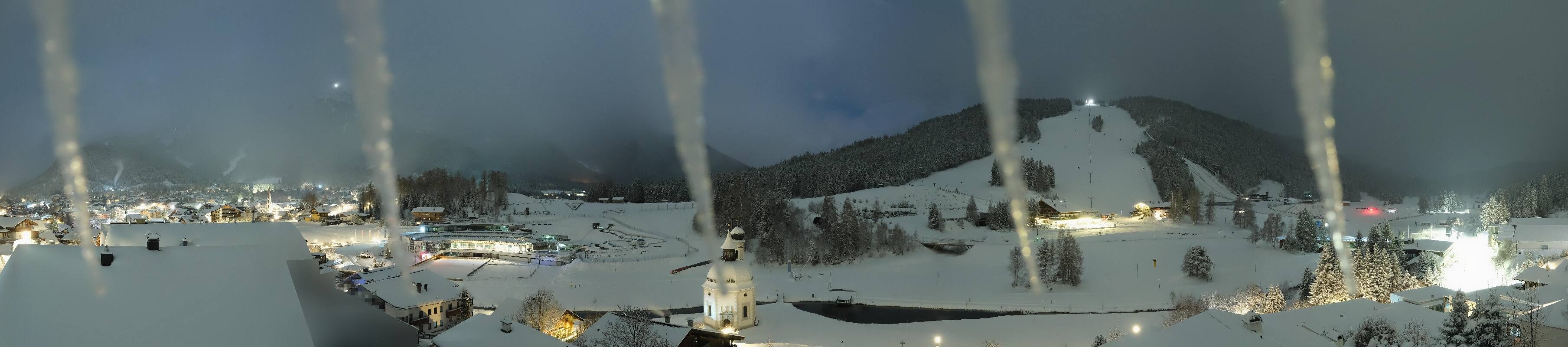 Archived image Webcam Seefeld church