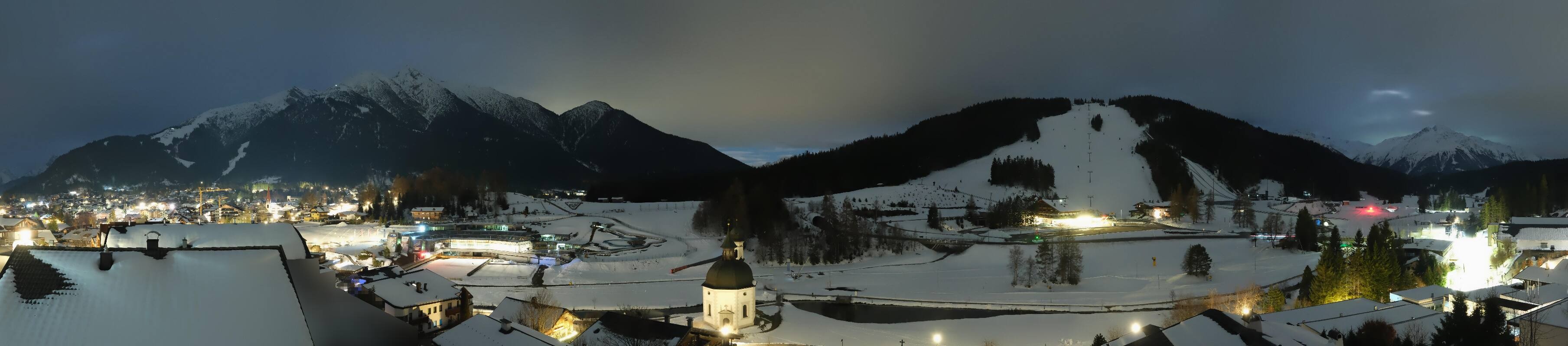 Archived image Webcam Seefeld church