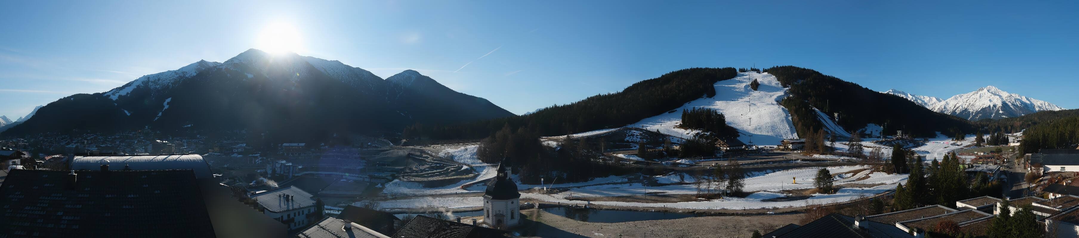 Archiv Foto Webcam Seekirche in Seefeld