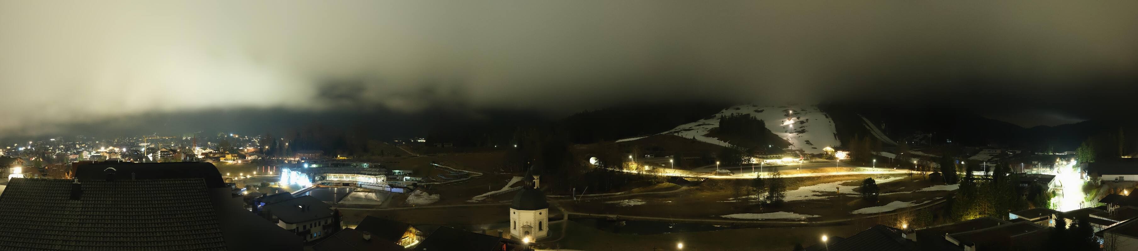 Archived image Webcam Seefeld church