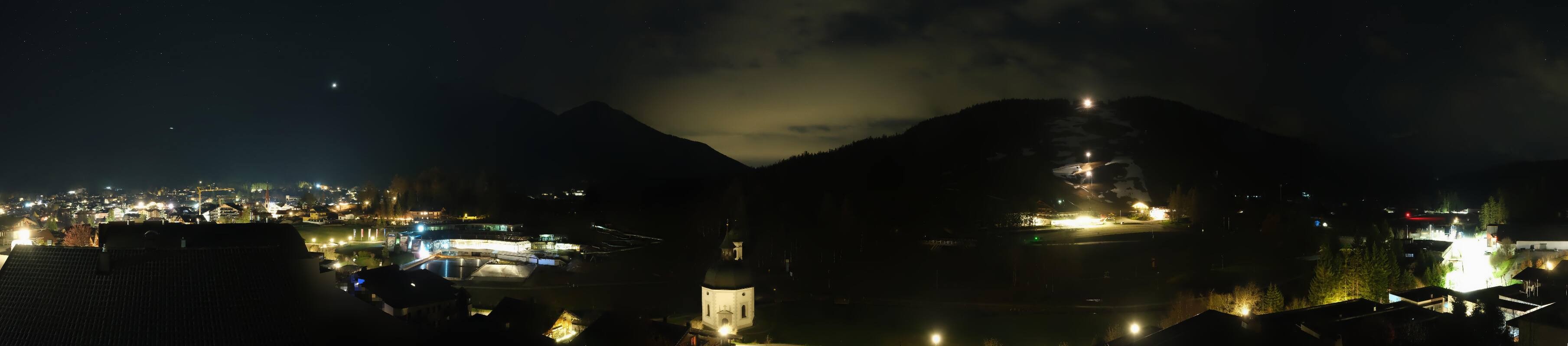 Archived image Webcam Seefeld church