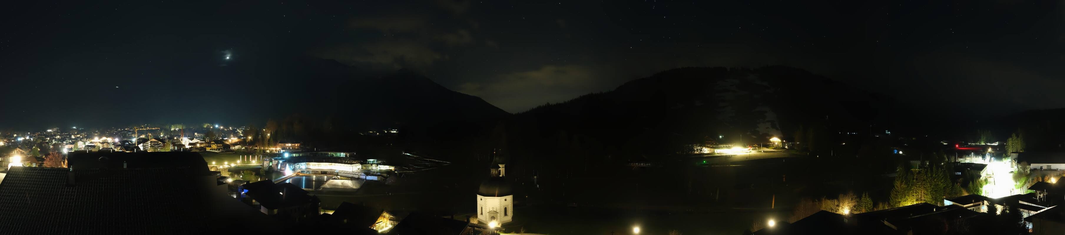 Archived image Webcam Seefeld church