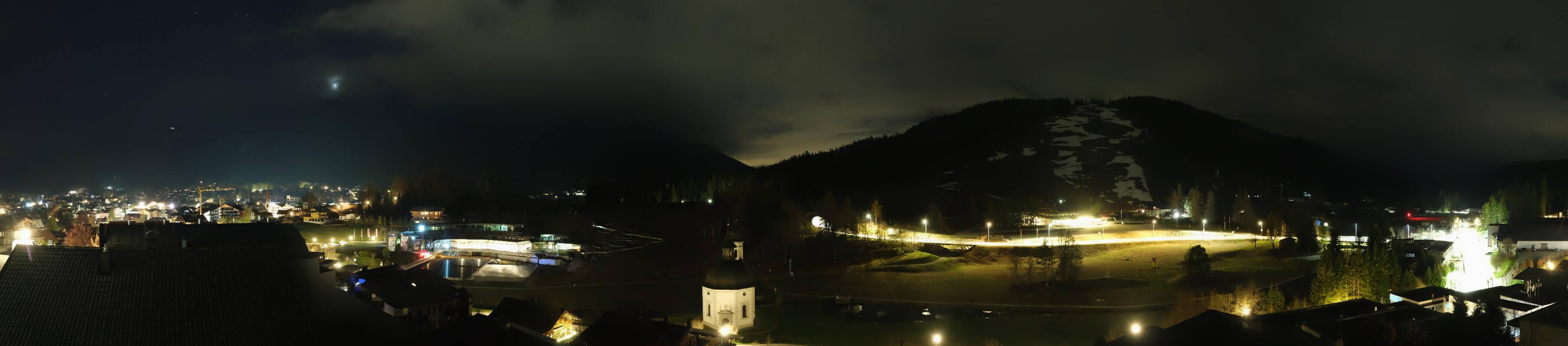 Archived image Webcam Seefeld church