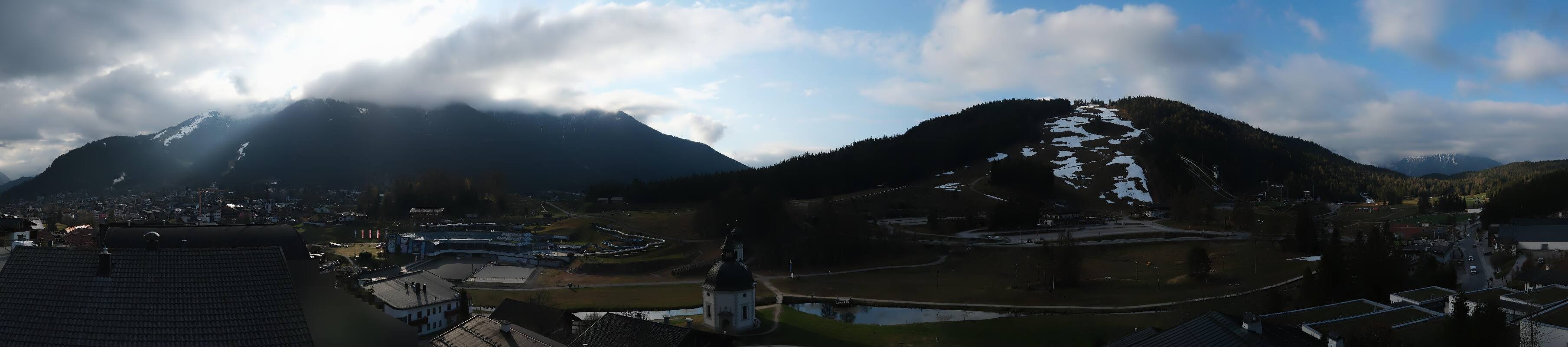 Archived image Webcam Seefeld church