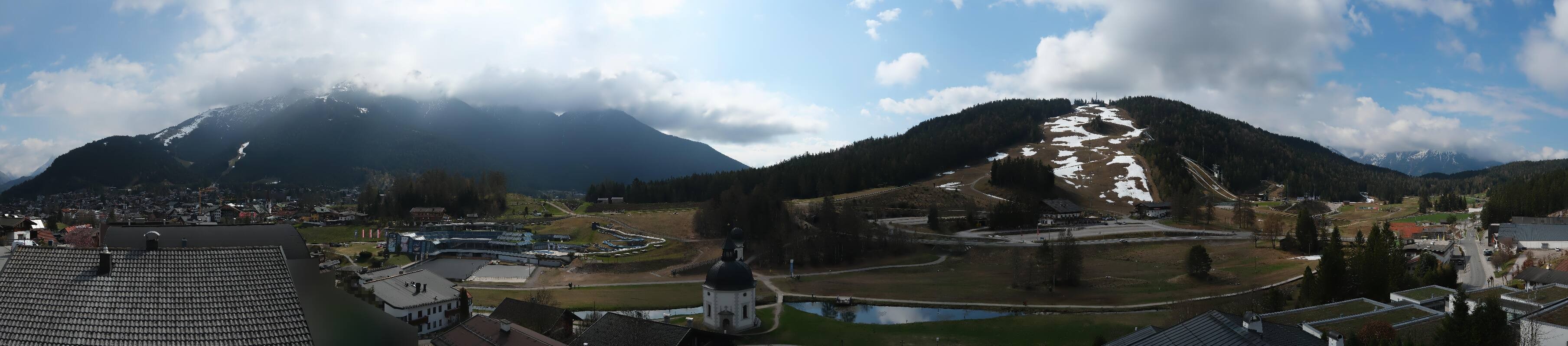 Archived image Webcam Seefeld church