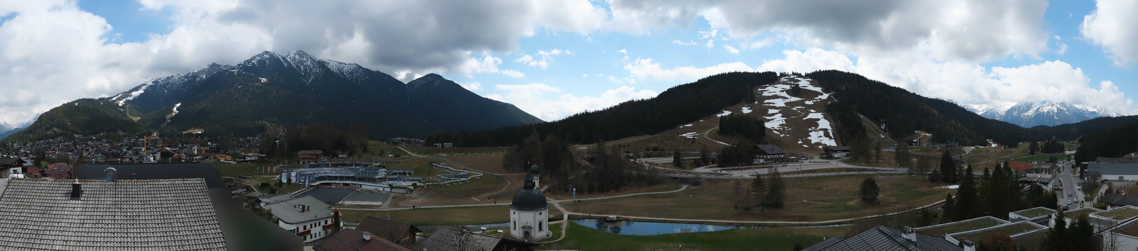 Archived image Webcam Seefeld church