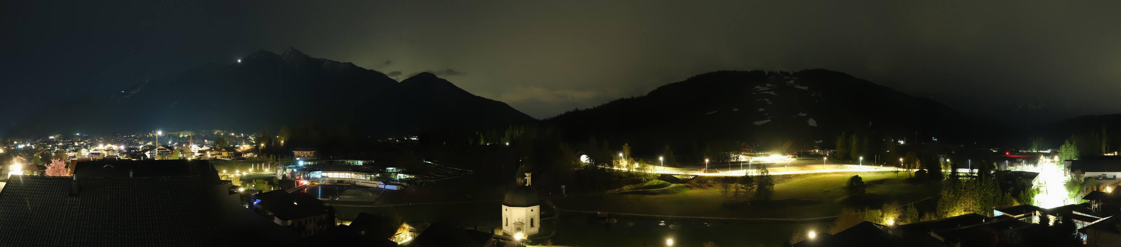 Archived image Webcam Seefeld church