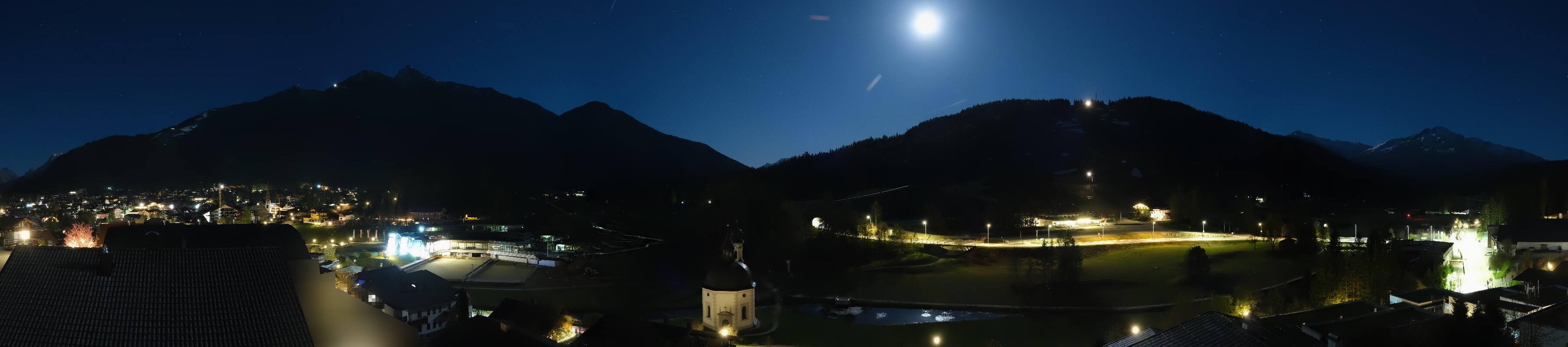 Archived image Webcam Seefeld church