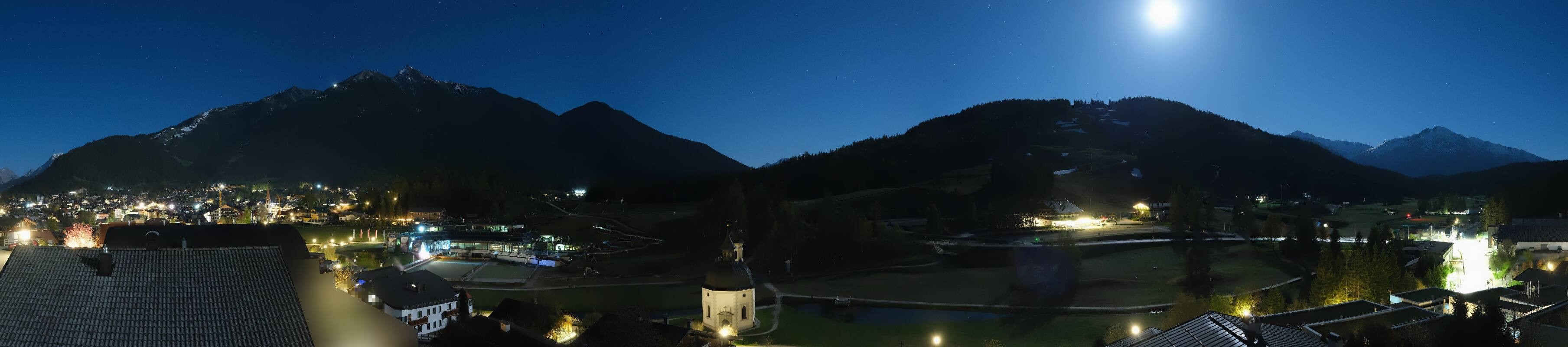 Archived image Webcam Seefeld church