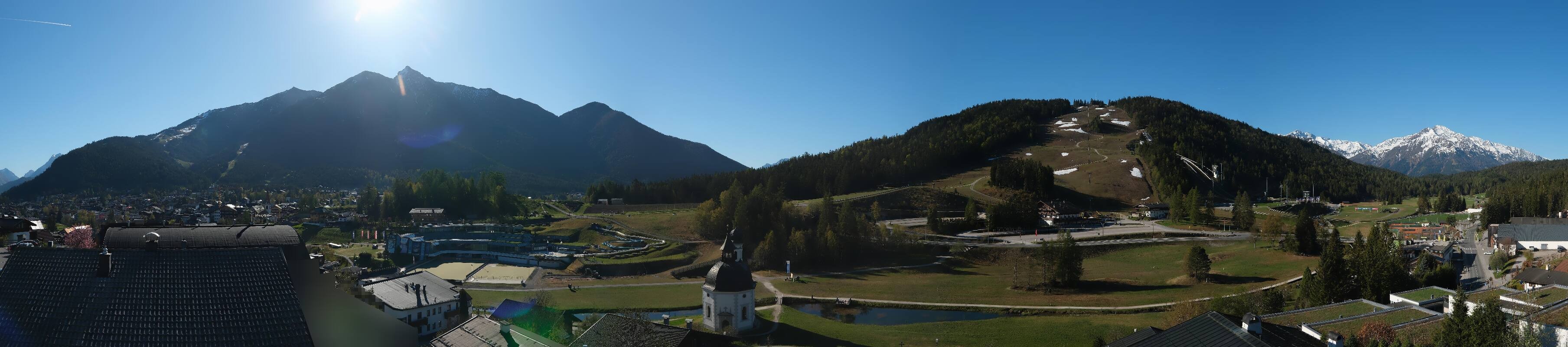 Archived image Webcam Seefeld church