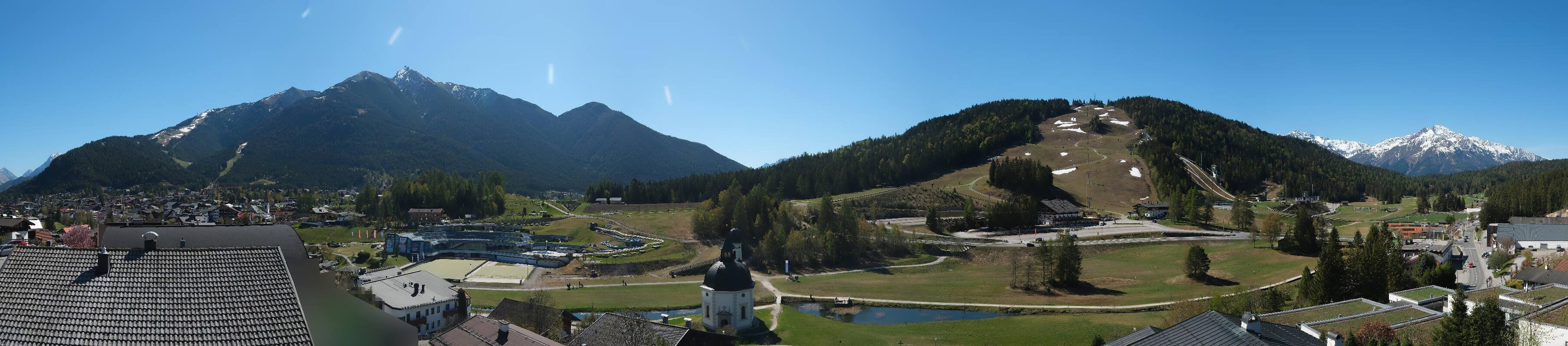 Archived image Webcam Seefeld church