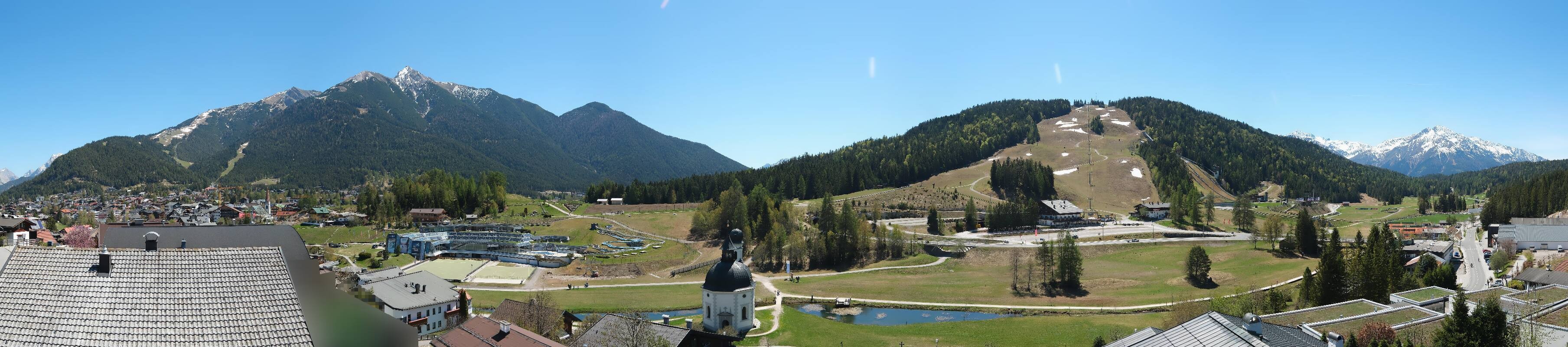 Archived image Webcam Seefeld church