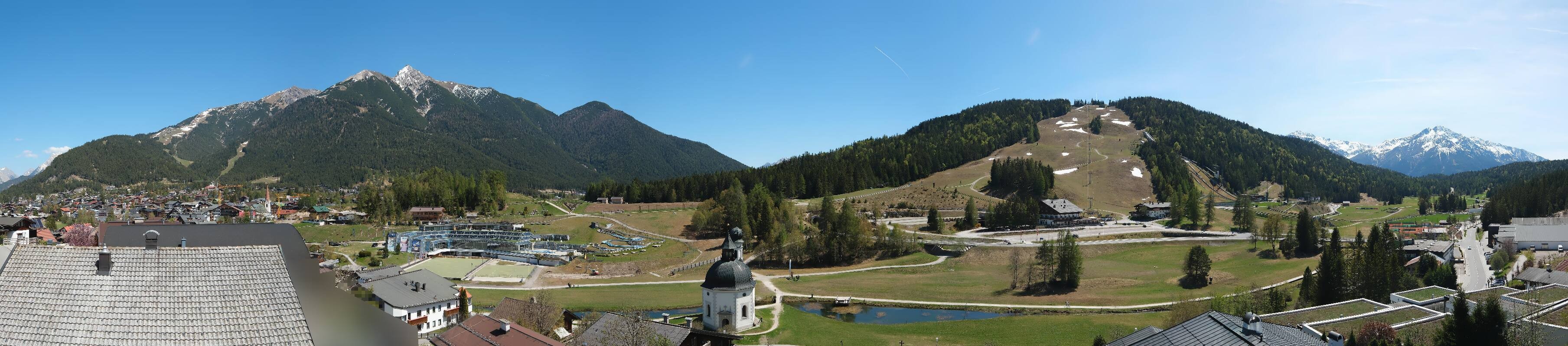 Archived image Webcam Seefeld church