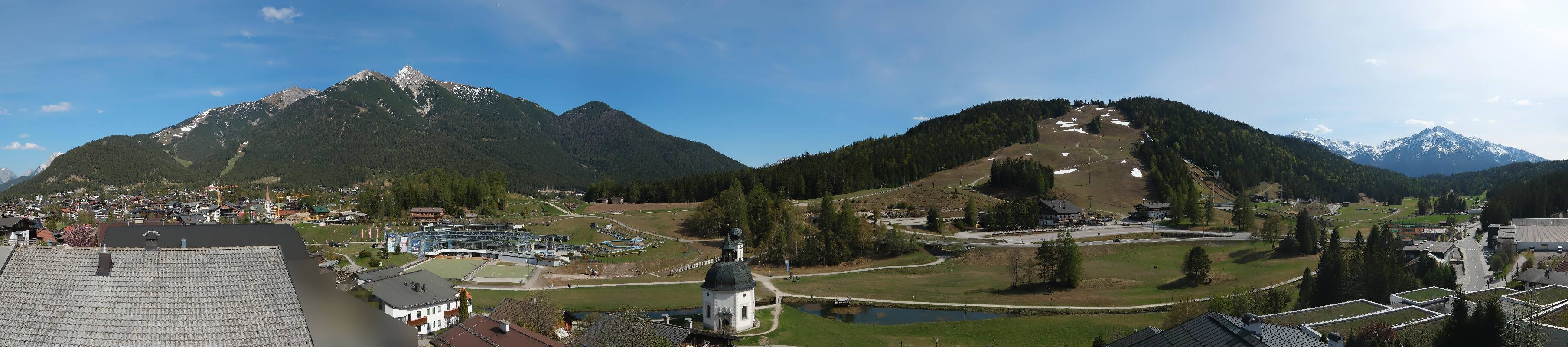 Archived image Webcam Seefeld church