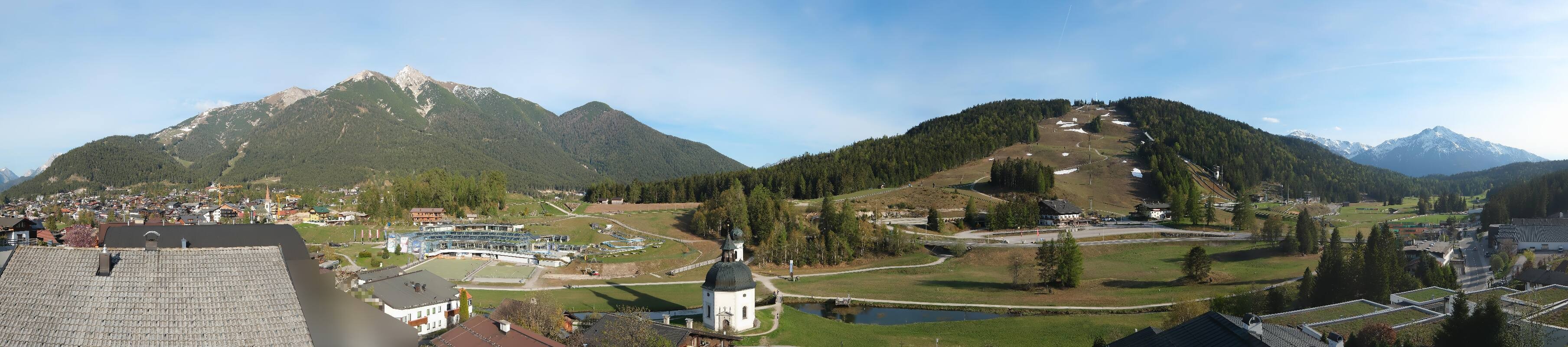Archived image Webcam Seefeld church