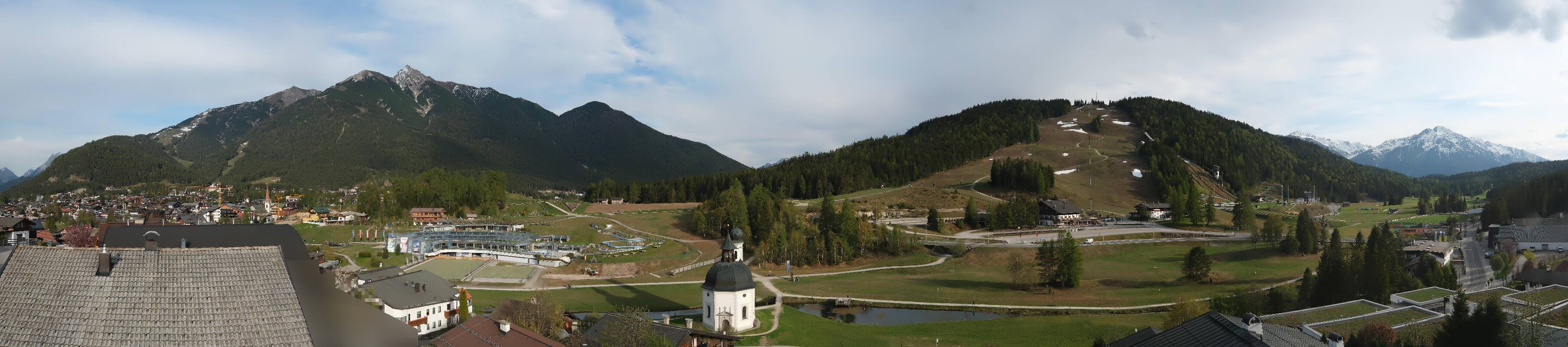 Archived image Webcam Seefeld church