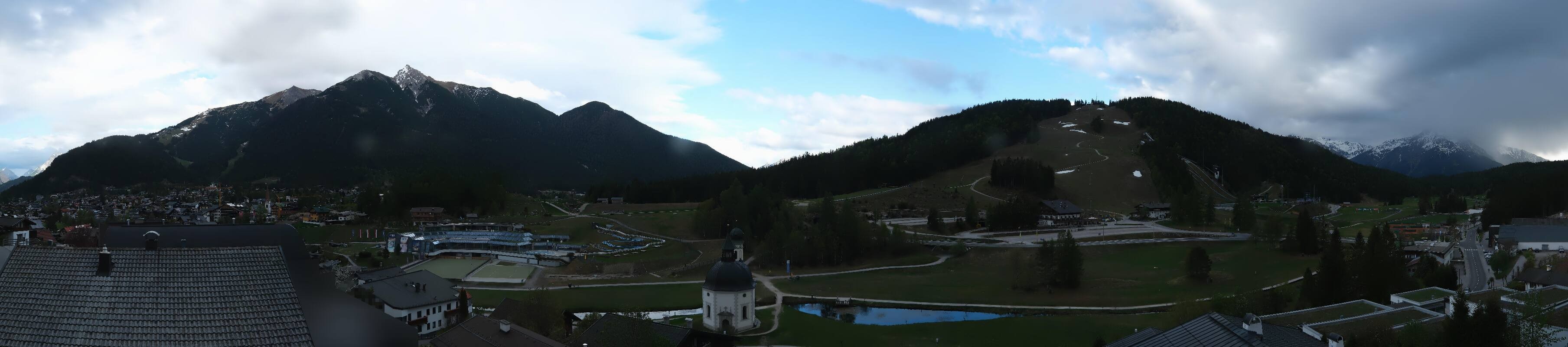 Archived image Webcam Seefeld church