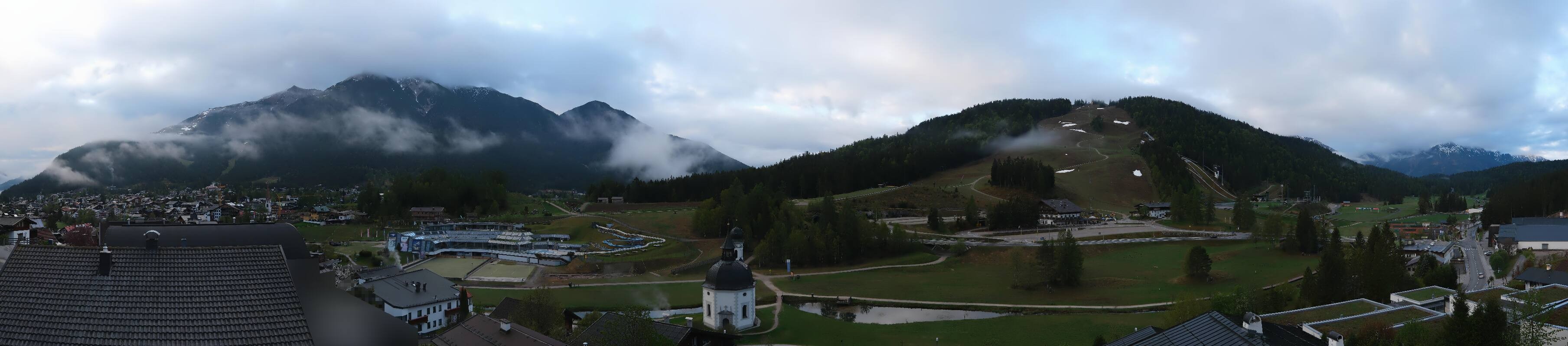 Archived image Webcam Seefeld church