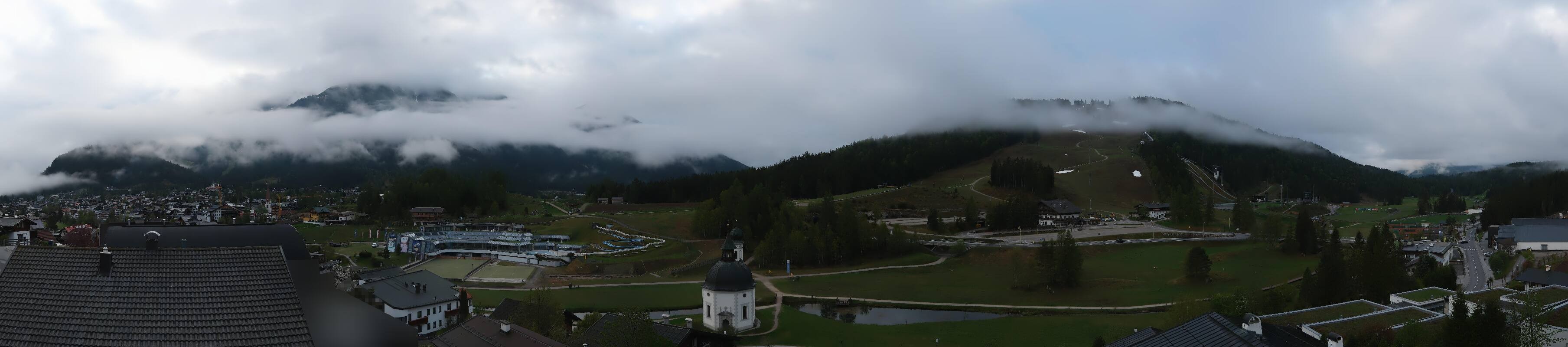 Archived image Webcam Seefeld church
