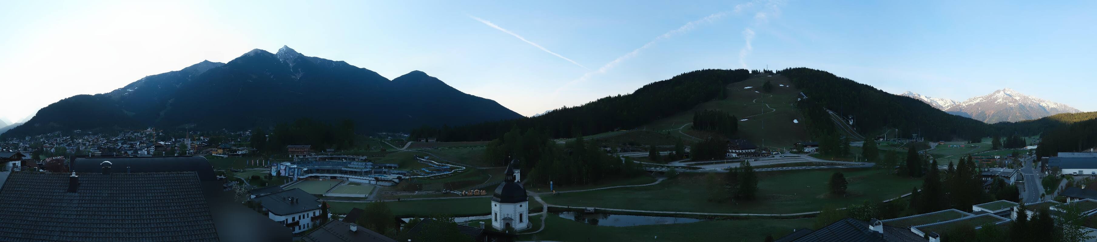 Archived image Webcam Seefeld church