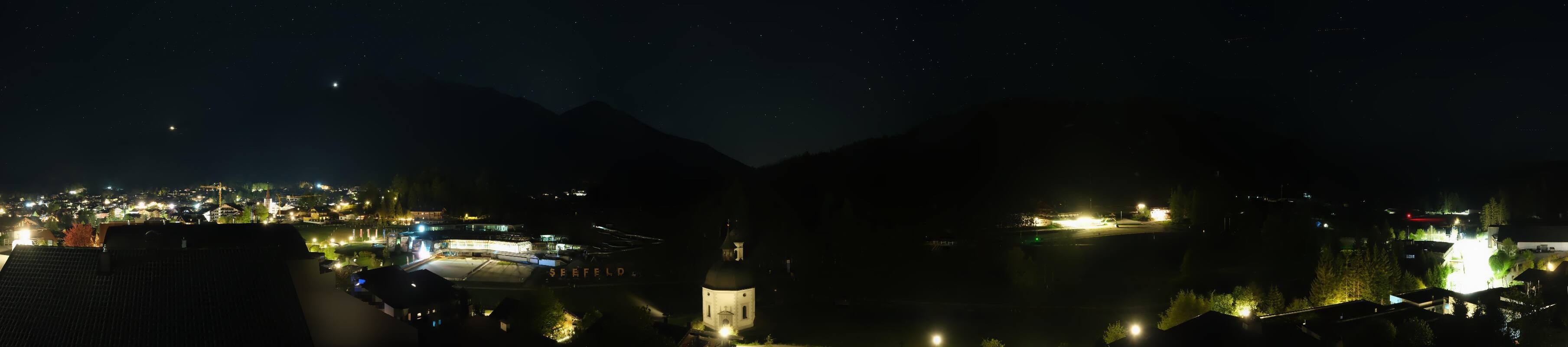 Archived image Webcam Seefeld church
